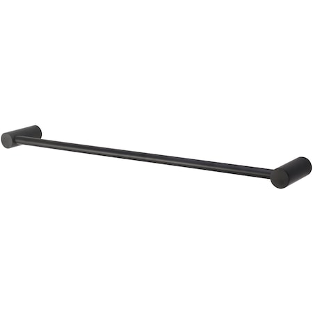 Olympia Towel Bar in Matte Black H-1013-MB